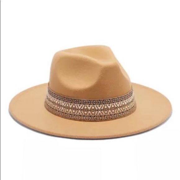 SALE Medallion-Band Panama Hat - Picture 1 of 1